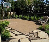 Image result for Indoor/Outdoor Basketball Court