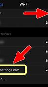 Image result for iPhone Wi-Fi Settings