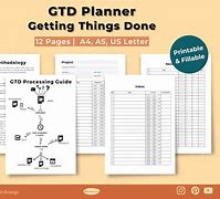 Image result for GTD Weekly Planner Template