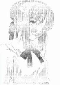Image result for Saber Fate ASCII-art