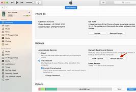 Image result for Restore iPhone with iTunes On iOS 16