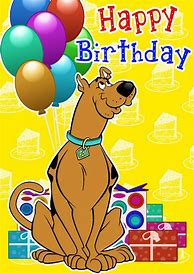 Image result for Scooby Doo Birthday Card Printable