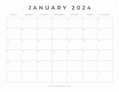 Image result for 12 Month Calendar Template 2024