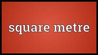 Image result for Meters Squared