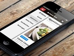 Image result for Restaurant Phone Screen