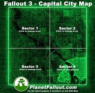 Image result for Fallout 3 Map with Locations