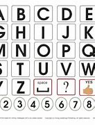 Image result for Alphabet Board AAC