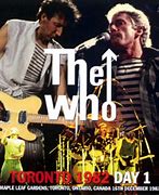 Image result for The Who Live From Toronto 1982