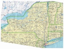 Image result for Free Map of New York State