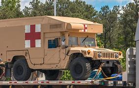 Image result for Humvee Ambulance Top On Truck