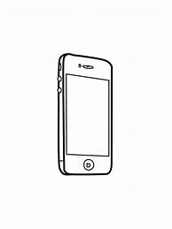 Image result for iPhone Cartoon Coloring Page