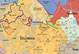 Image result for South Africa Wine Map