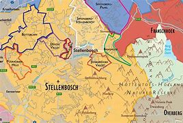 Image result for South Africa Wine Map