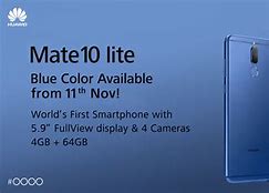 Image result for Huawei Mate 10 Lite Aurora Blue