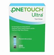 Image result for OneTouch Ultra Blue Strip