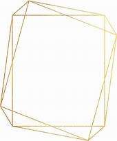 Image result for Geometric Gold Frame Template
