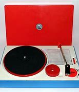 Image result for Antique Portable Record Player