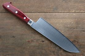 Image result for Santoku Japanese Knife Hammered