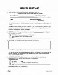 Image result for Free Service Contract Template Word
