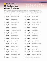 Image result for 31 Day Scripture Writing Plan