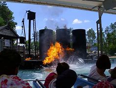 Image result for Jaws Ride Fire Effect