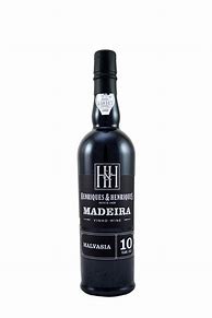 Image result for Henriques Henriques Madeira Malvasia Reserva 1875 bottled 1957