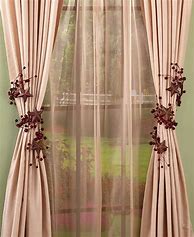 Image result for Country Style Tie Back Curtains