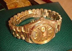 Image result for Solid Gold Rolex Watch