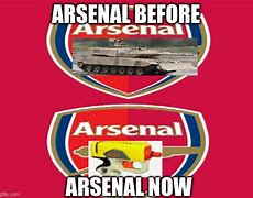 Image result for Arsenal Logo Meme