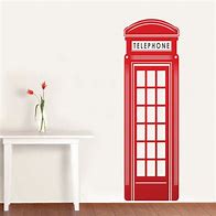 Image result for Phone Booth Wall Decal