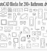 Image result for AutoCAD 2D Bath Blocks
