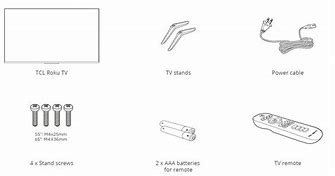 Image result for TCL 55-Inch Replacement Screen