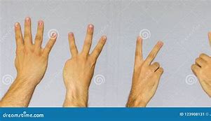 Image result for 4 3 2 1 Finger Countdown