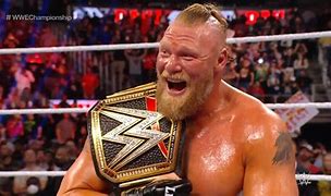 Image result for brock lesnars wwe championship