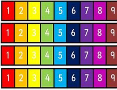 Image result for Rainbow Number 11
