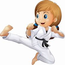 Image result for Women Karate Cartoon