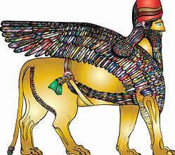 Image result for Winged Lion Mythical Creature
