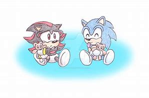 Image result for Shadow Carrying Baby Sonic