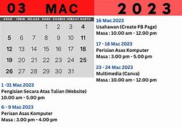 Image result for Hari APA 6 Mac 2023