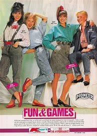 Image result for 1980s Fashion Ads
