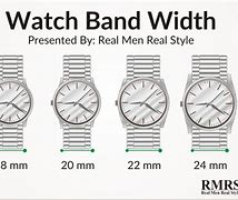 Image result for Watch Sizes On Wrist