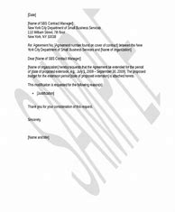 Image result for Employment Contract Extension Letter
