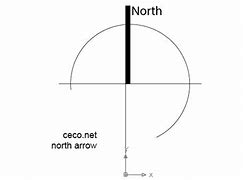 Image result for Modern North Arrow