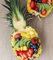 Image result for Pineapple Fruit Bowl