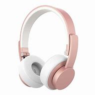 Image result for Rose Gold and White Bluetooth Headphones