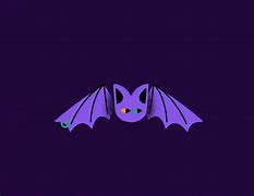 Image result for Purple Bat Cartoon T-Shirt