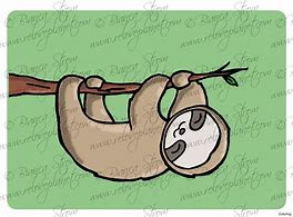 Image result for Cartoon Sloth Outline