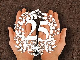 Image result for 25th Anniversary SVG
