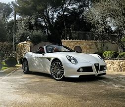 Image result for Alfa Romeo 8C White