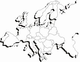 Image result for Map of Central Europe